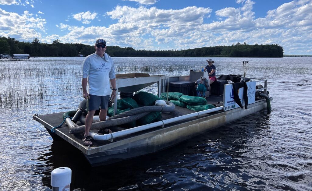 Boat from Onterrra Lake Management